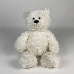 BMW by Gund Signature White Teddy Bear Plush Stuffed Animal No Shirt
